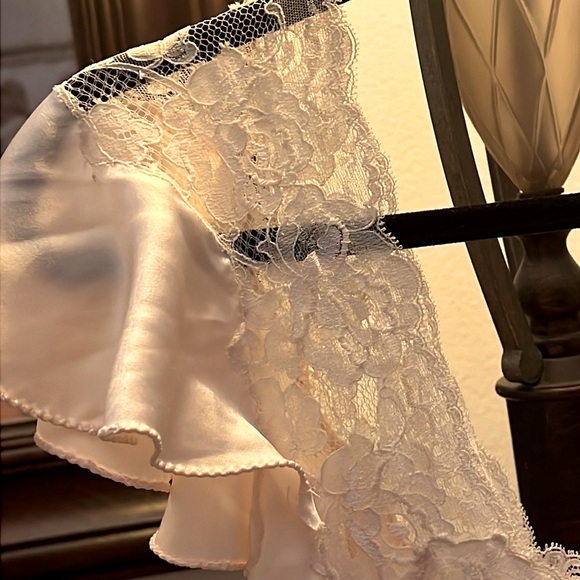 Christian Dior Soft Ruffle Silky Nightgown - Picture 8 of 13